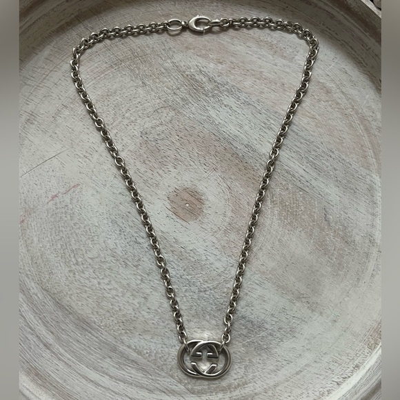 Silver Gucci Necklace - Picture 1 of 11